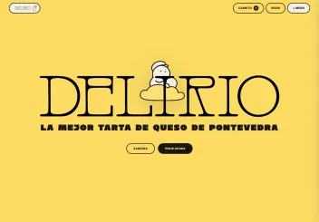 Delirio Cheesecakes Conceptos iniciales